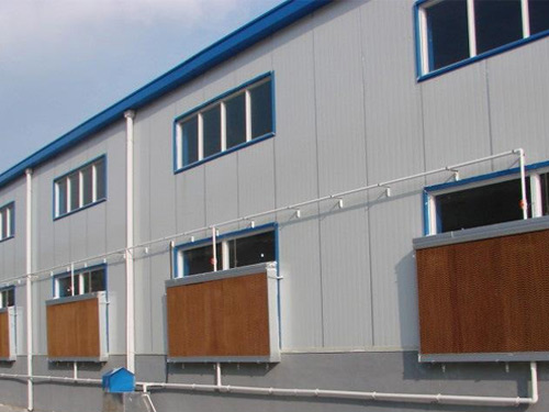 工廠水簾墻案例